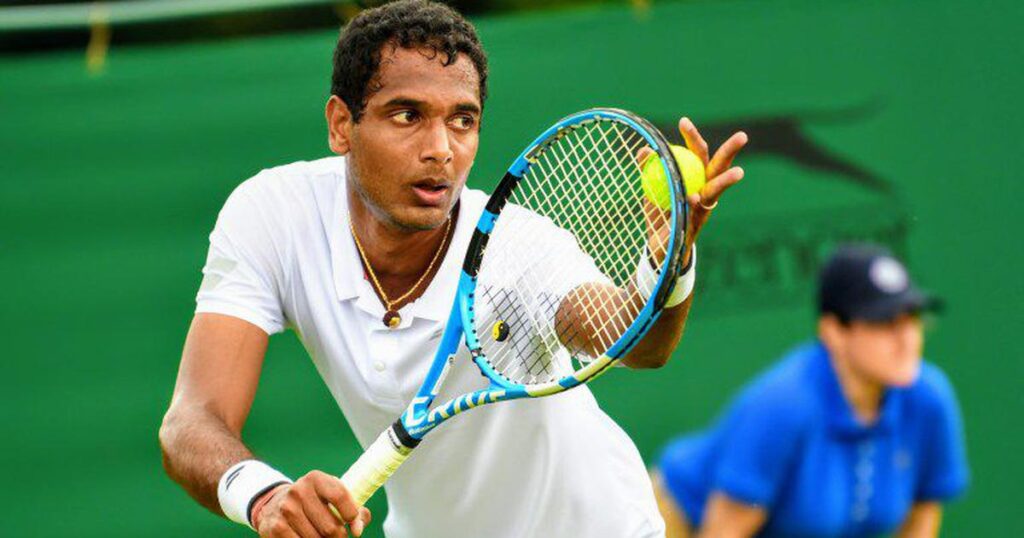 Ramkumar Ramanathan at Wimbledon Indian Tennis 